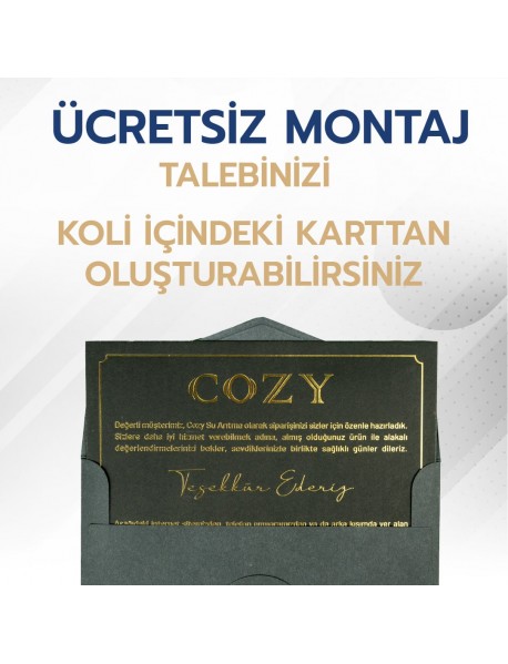 Cozy Su Arıtma Cihazı 8 Litrelik Cozy Su Arıtma Cihazı 8 Litrelik